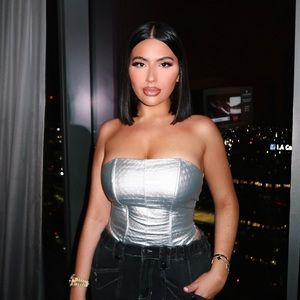 SOLD - Naked wardrobe Croc corsets